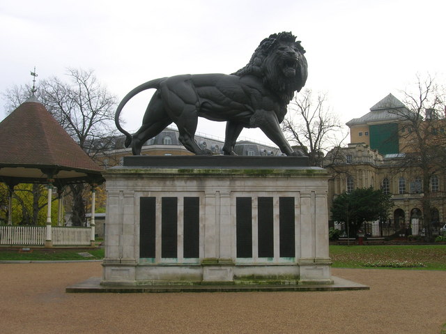 The Maiwand Lion Forbury Gardens Reading